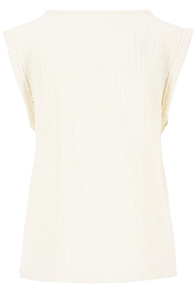 MOUWLOZE TOP VAN CRINKLE STOF 0304 152 OFF WHITE